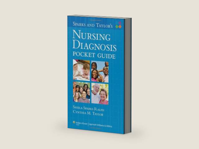 Sparks and Taylor's Pocket Guide to Nursing Diagnosis by Sheila Sparks Ralph | barcode:9781582557335 | source:'9781582557335-right-three-quarter.jpg