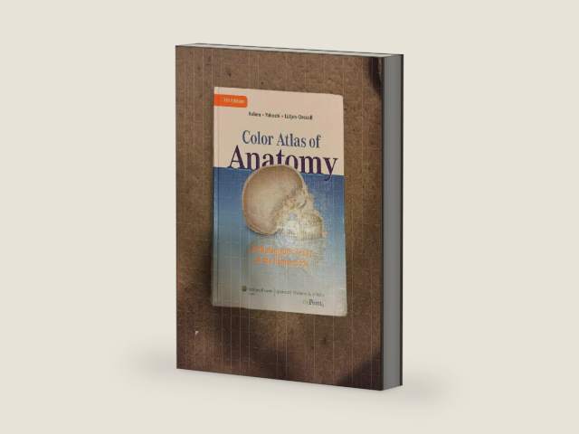 Color Atlas of Anatomy: A Photographic Study of the Human Body by Johannes W. Rohen | barcode:9781582558561 | source:'9781582558561-right-three-quarter.jpg