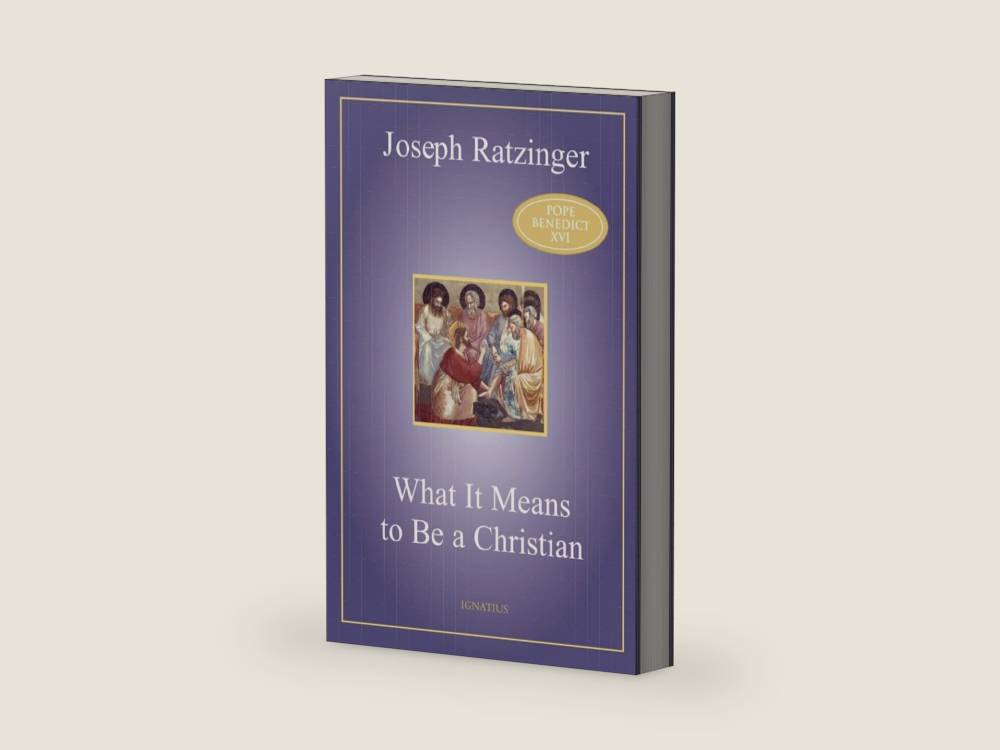 What It Means to Be a Christian by Cardinal Joseph Ratzinger | barcode:9781586171339 | source:'9781586171339-right-three-quarter.jpg