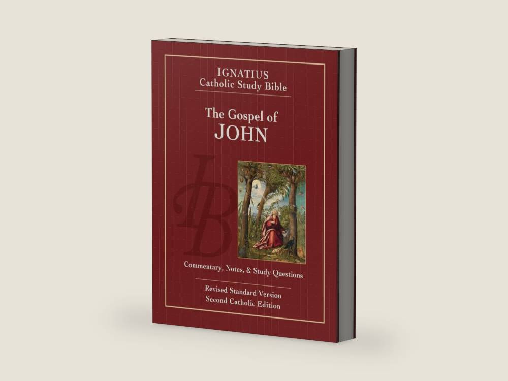 The Gospel of John (Ignatius Catholic Study Bible) by Scott Hahn | barcode:9781586174613 | source:'9781586174613-right-three-quarter.jpg