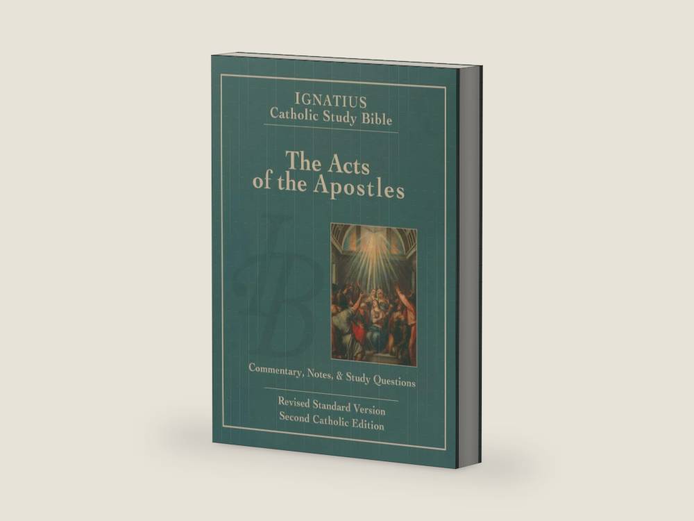 The Acts of the Apostles (Ignatius Catholic Study Bible) by Scott Hahn | barcode:9781586174620 | source:'9781586174620-right-three-quarter.jpg