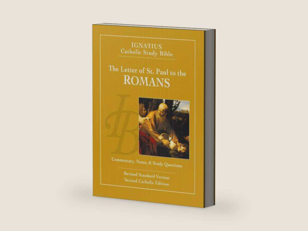 The Letter of St. Paul to the Romans (Ignatius Catholic Study Bible) by Scott Hahn | barcode:9781586174637 | source:'9781586174637-right-three-quarter.jpg