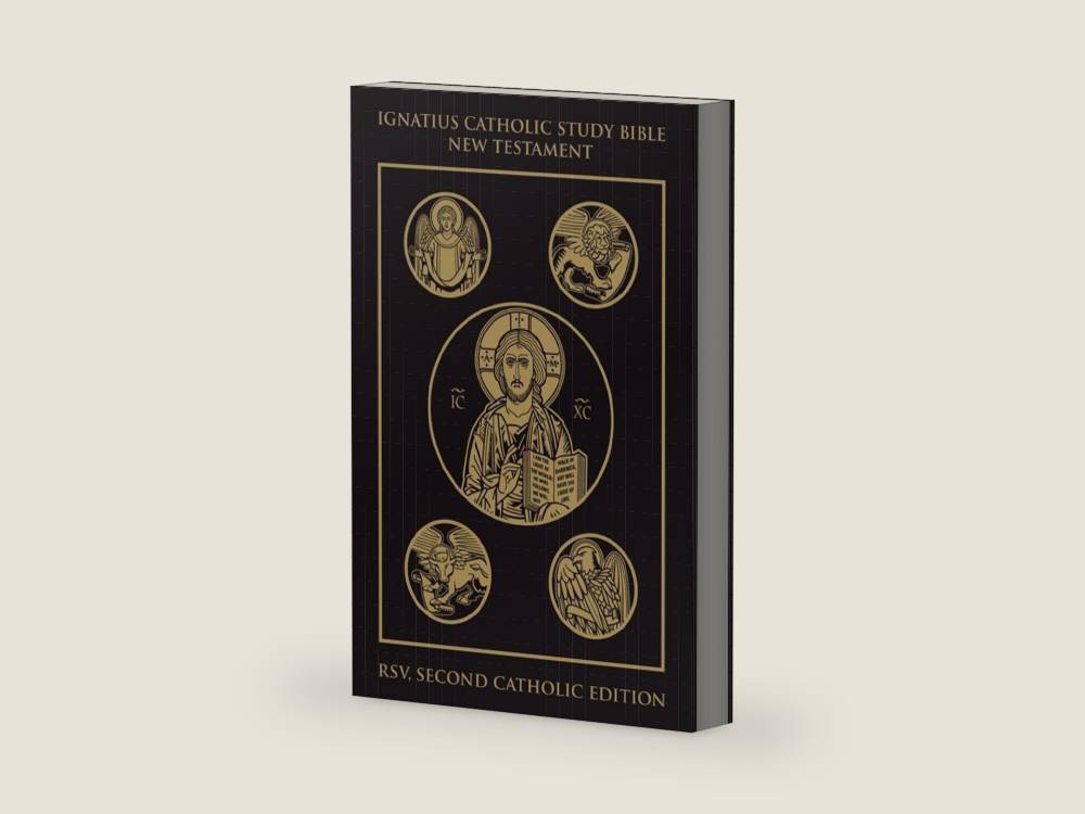 Ignatius Catholic Study Bible: New Testament by Scott Hahn | barcode:9781586174842 | source:'9781586174842-right-three-quarter.jpg