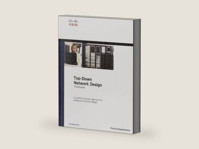 Top-Down Network Design (Networking Technology) by Priscilla Oppenheimer | barcode:9781587202834 | source:'9781587202834-right-three-quarter.jpg