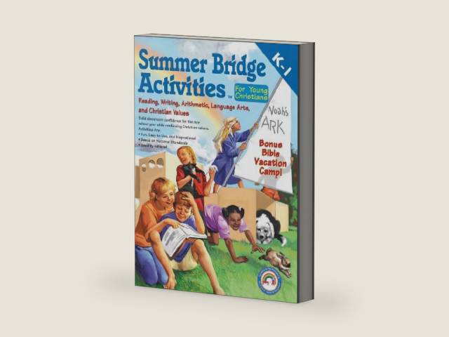 Summer Bridge Activities® for Young Christians, Grades K - 1 by Julia Ann Hobbs | barcode:9781594412813 | source:'9781594412813-right-three-quarter.jpg