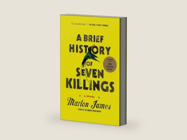 A Brief History of Seven Killings (Booker Prize Winner): A Novel by Marlon James | barcode:9781594633942 | source:'9781594633942-right-three-quarter.jpg