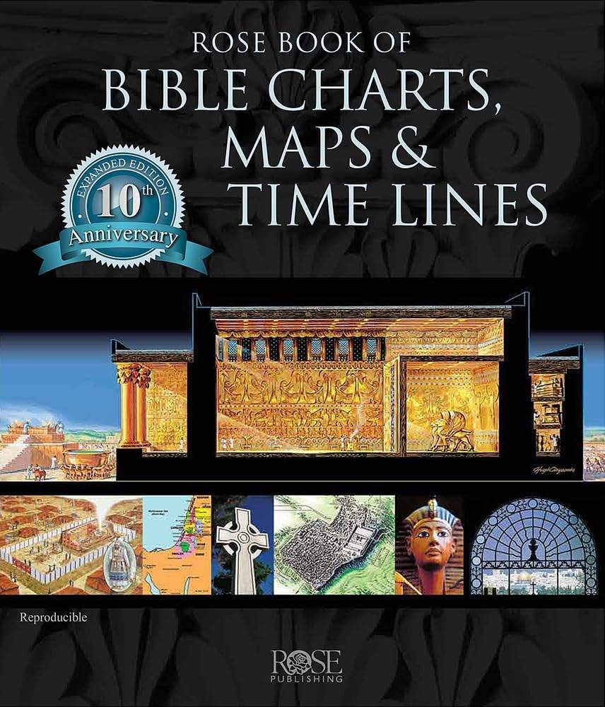 Rose Book of Bible Charts, Maps and Time Lines by Rose Publishing | barcode:9781596360228 | source:'9781596360228.jpg
