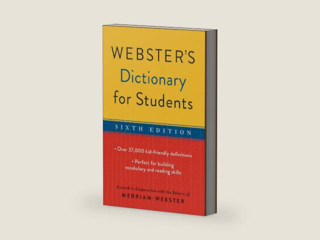 Webster's Dictionary for Students, Sixth Edition - Newest Edition by Editors of Merriam-Webster | barcode:9781596951792 | source:'9781596951792-right-three-quarter.jpg