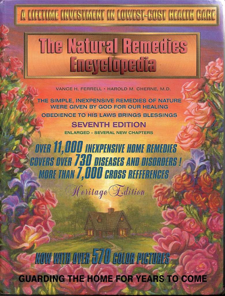 The Natural Remedies Encyclopedia, 7th Edition by M.D. Vance H. Ferrell and Harold M. Cherne | barcode:9781597653398 | source:'9781597653398.jpg