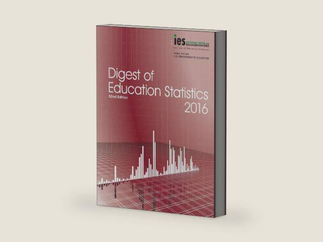 Digest of Education Statistics 2016 by Nces | barcode:9781598048865 | source:'9781598048865-right-three-quarter.jpg