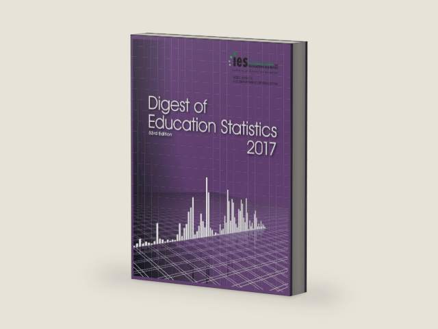 Digest of Education Statistics 2017 by Thomas D Snyder | barcode:9781598049169 | source:'9781598049169-right-three-quarter.jpg