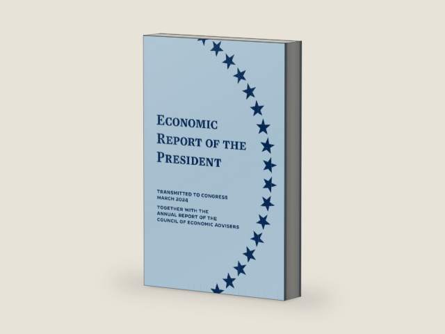 Economic Report of the President 2024 by Council of Economic Advisers | barcode:9781598049893 | source:'9781598049893-right-three-quarter.jpg