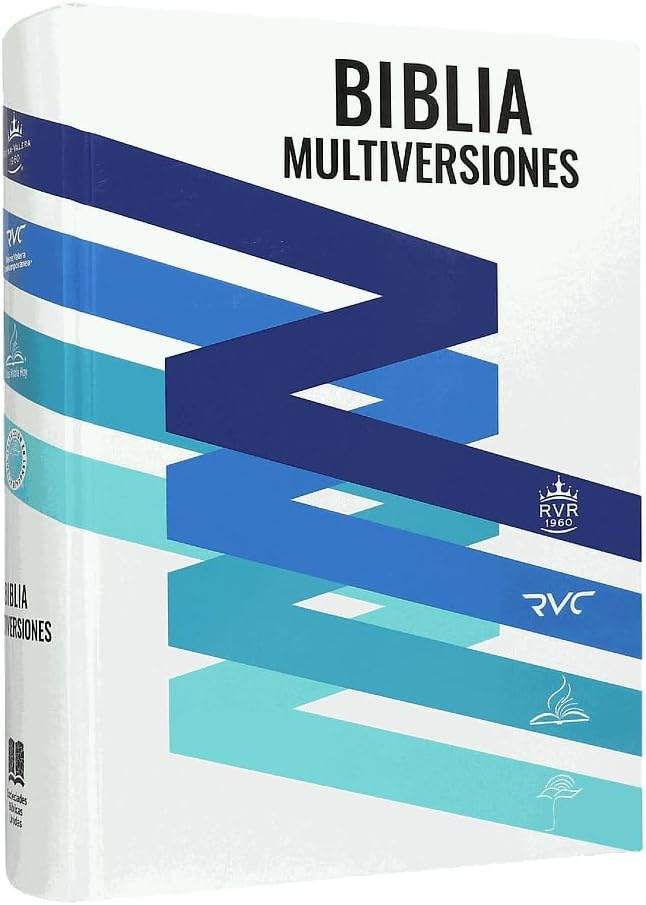 Biblia Multiversiones (4 En 1) Rvr1960, Rvc, Dhh, Tla Estudi by Sociedades Bíblicas Unidas | barcode:9781598778106 | source:'9781598778106.jpg