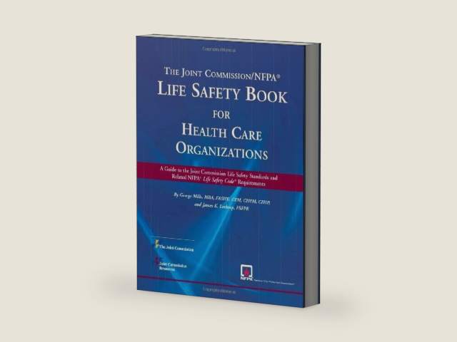 The Joint Commission/NFPA Life Safety Book for Health Care Organizations by Joint Commission Resources | barcode:9781599407388 | source:'9781599407388-right-three-quarter.jpg