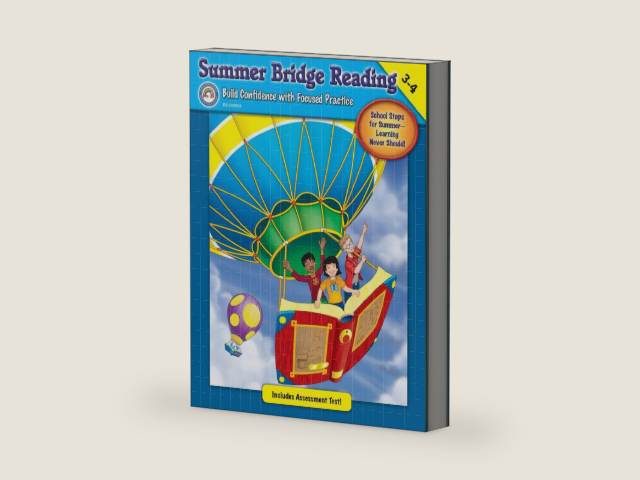Summer Bridge Reading, Grades 3 - 4 by Summer Bridge Activities | barcode:9781600224461 | source:'9781600224461-right-three-quarter.jpg