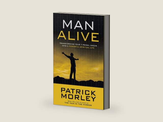 Man Alive: Transforming Your Seven Primal Needs into a Powerful Spiritual Life by Patrick Morley | barcode:9781601423863 | source:'9781601423863-right-three-quarter.jpg
