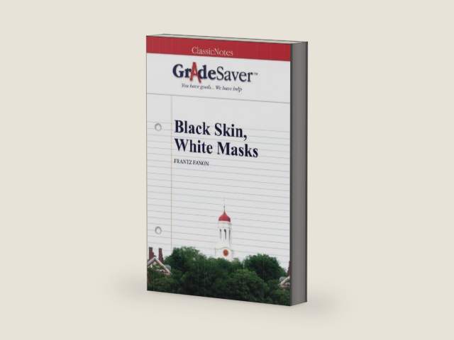 GradeSaver (TM) ClassicNotes: Black Skin, White Masks by Michael Woolf | barcode:9781602599185 | source:'9781602599185-right-three-quarter.jpg