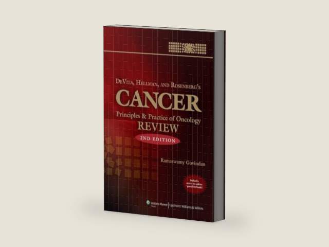 DeVita, Hellman, and Rosenberg's Cancer: Principles & Practice of Oncology Review by M.D. DeVita, Vincent T., Jr. | barcode:9781605470580 | source:'9781605470580-right-three-quarter.jpg