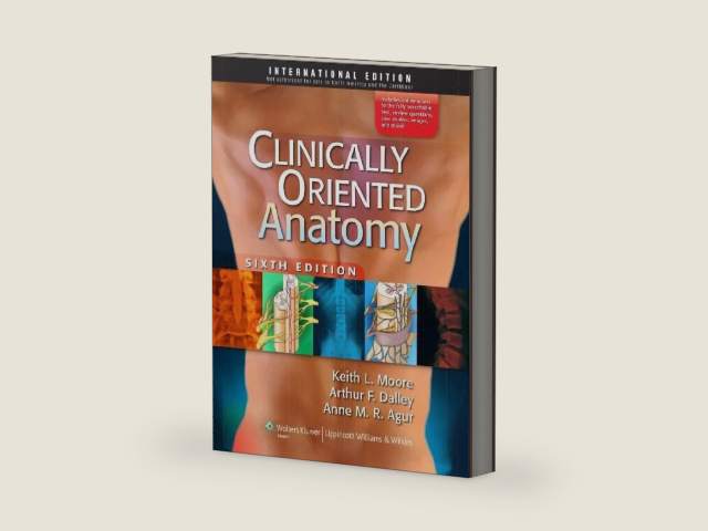 Clinically Oriented Anatomy by Keith L. Moore | barcode:9781605476520 | source:'9781605476520-right-three-quarter.jpg