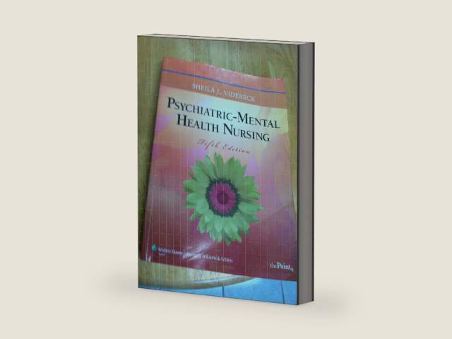 Psychiatric-Mental Health Nursing by Sheila L. Videbeck | barcode:9781605478616 | source:'9781605478616-right-three-quarter.jpg