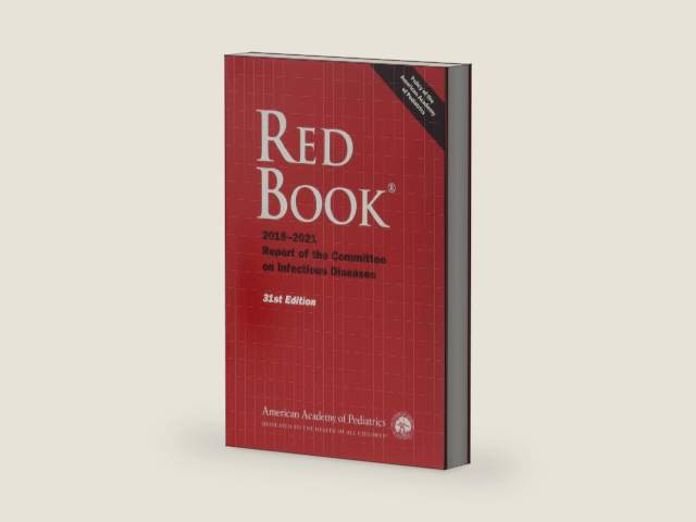 Red Book 2018: Report of the Committee on Infectious Diseases by David W. Kimberlin MD FAAP | barcode:9781610021463 | source:'9781610021463-right-three-quarter.jpg