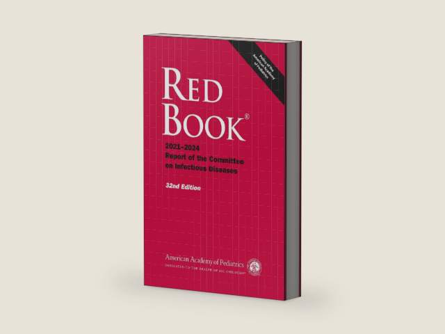 Red Book 2021: Report of the Committee on Infectious Diseases by David W. Kimberlin MD FAAP | barcode:9781610025218 | source:'9781610025218-right-three-quarter.jpg