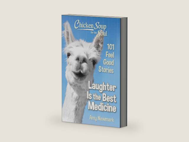 Chicken Soup for the Soul: Laughter Is the Best Medicine: 101 Feel Good Stories by Amy Newmark | barcode:9781611599992 | source:'9781611599992-right-three-quarter.jpg