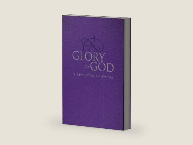 Glory to God (Purple Pew Edition, Ecumenical) by Presbyterian Publishing | barcode:9781611643039 | source:'9781611643039-right-three-quarter.jpg
