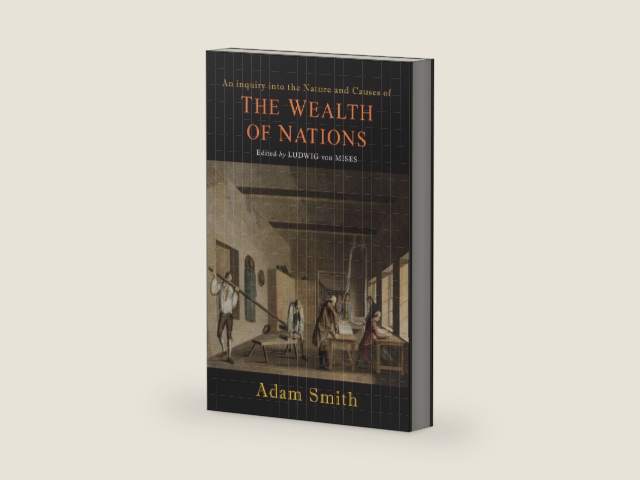 The Wealth of Nations by Adam Smith | barcode:9781614278818 | source:'9781614278818-right-three-quarter.jpg