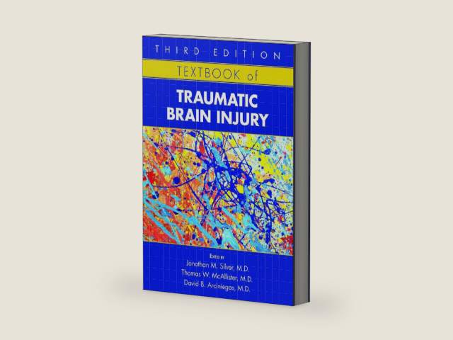 Textbook of Traumatic Brain Injury by Jonathan M. | barcode:9781615371129 | source:'9781615371129-right-three-quarter.jpg