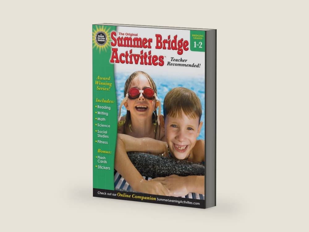 Summer Bridge Activities®, Grades 1 - 2 by Summer Bridge Activities | barcode:9781620576083 | source:'9781620576083-right-three-quarter.jpg