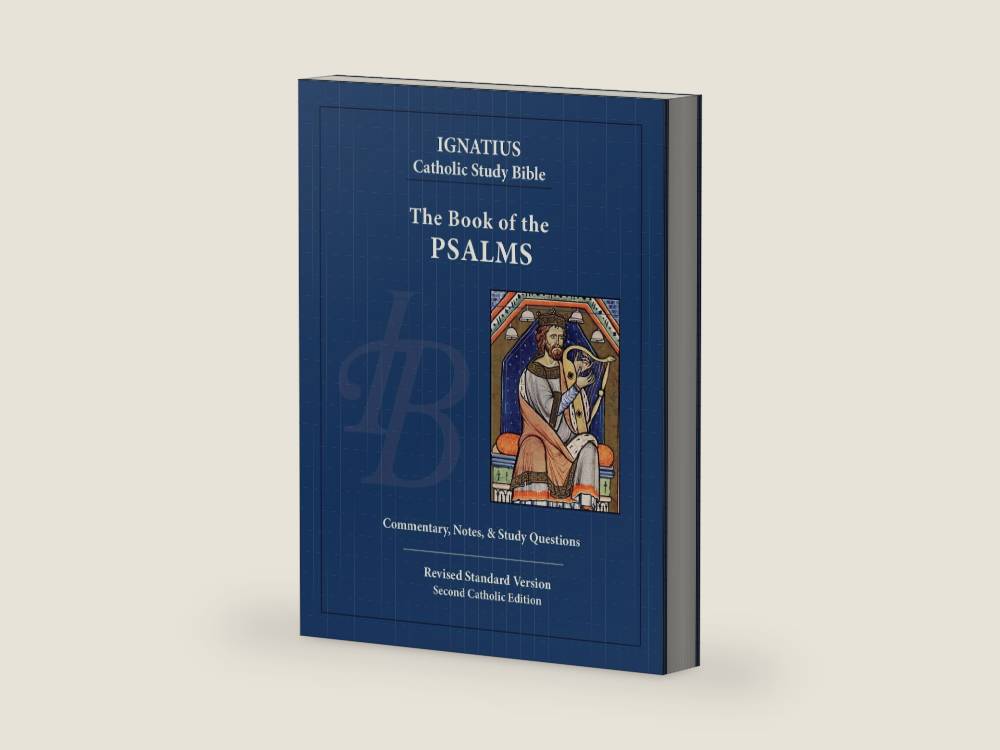 The Book of Psalms (Ignatius Catholic Study Bible) by Dennis Walters Ph.D. | barcode:9781621641865 | source:'9781621641865-right-three-quarter.jpg