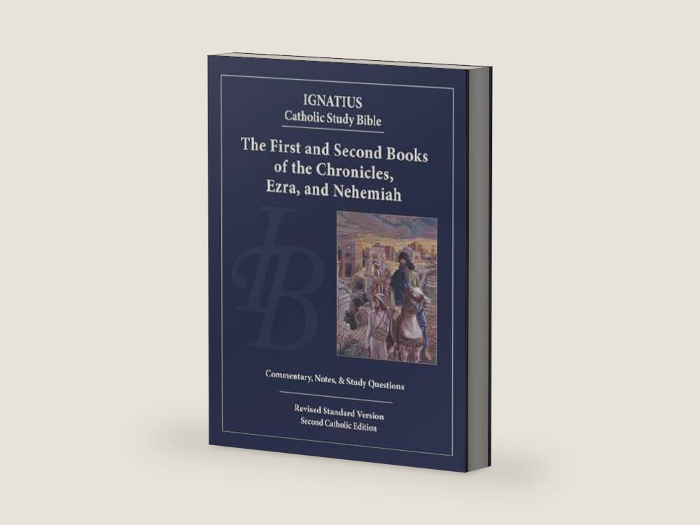 1st and 2nd Chronicles, Ezra, Nehemiah (Ignatius Catholic Study Bible) by Scott Hahn | barcode:9781621648727 | source:'9781621648727-2-right-three-quarter.jpg