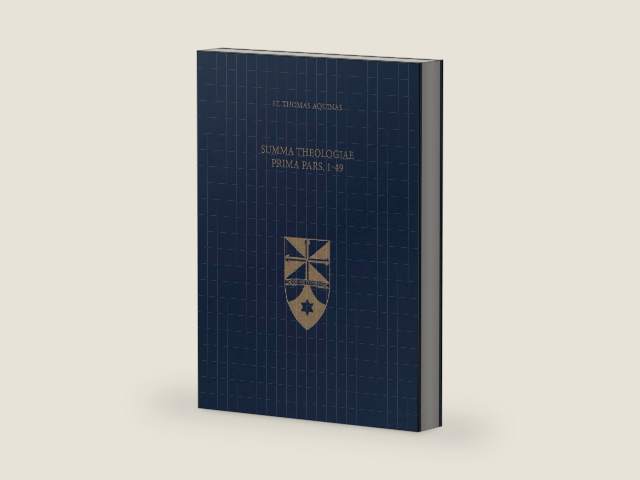 Summa Theologiae Prima Pars, 1-49 (Latin-English Opera Omnia) (Latin and English Edition) by Saint Thomas Aquinas | barcode:9781623400064 | source:'9781623400064-right-three-quarter.jpg
