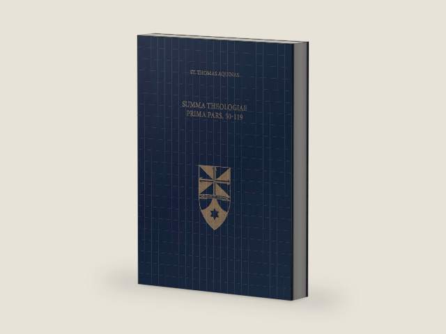 Summa Theologiae Prima Pars, 50-119 (Latin-English Opera Omnia) (Latin and English Edition) by Saint Thomas Aquinas | barcode:9781623400071 | source:'9781623400071-right-three-quarter.jpg