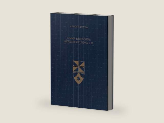 Summa Theologiae Secunda Secundae, 1-91 (Latin-English Opera Omnia) (Latin and English Edition) by Saint Thomas Aquinas | barcode:9781623400101 | source:'9781623400101-right-three-quarter.jpg