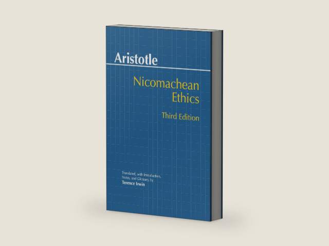 Nicomachean Ethics by Aristotle | barcode:9781624668159 | source:'9781624668159-right-three-quarter.jpg