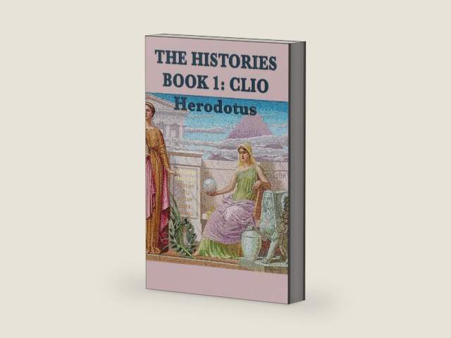 The Histories Book 1: Clio by Herodotus | barcode:9781625580405 | source:'9781625580405-right-three-quarter.jpg