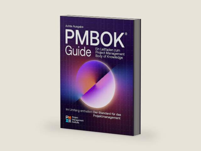 A Guide to the Project Management Body of Knowledge (PMBOK® Guide) — Eighth Edition and The Standard for Project Management (GERMAN) (German Edition) by Project Management Institute | barcode:9781628258448 | source:'9781628258448-right-three-quarter.jpg