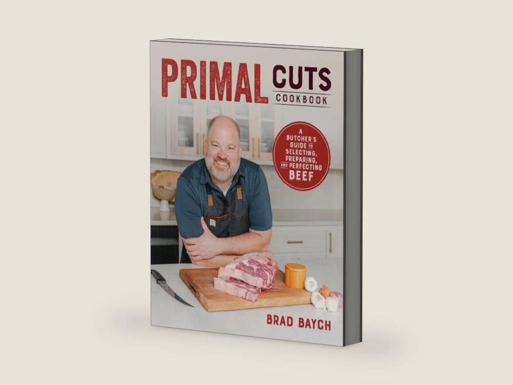 Primal Cuts: A Butcher's Guide to Selecting, Preparing, and Perfecting Beef (A Cookbook) by Brad Baych | barcode:9781628605990 | source:'9781628605990-right-three-quarter.jpg