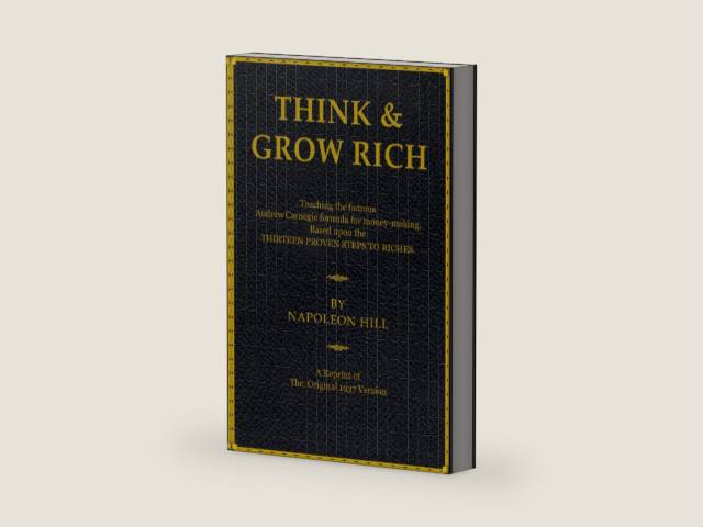 Think and Grow Rich by Napoleon Hill | barcode:9781630890186 | source:'9781630890186-right-three-quarter.jpg