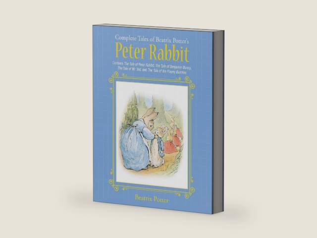 The Complete Tales of Beatrix Potter's Peter Rabbit: Contains The Tale of Peter Rabbit, The Tale of Benjamin Bunny, The Tale of Mr. Tod, and The Tale ... Bunnies (Children's Classic Collections) by Beatrix Potter | barcode:9781631581717 | source:'9781631581717-right-three-quarter.jpg
