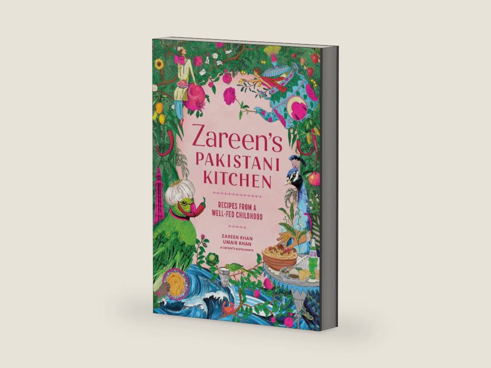 Zareen’s Pakistani Kitchen: Recipes from a Well-Fed Childhood (Pakistani and Indian Cooking) by Zareen Khan | barcode:9781632175298 | source:'9781632175298-right-three-quarter.jpg
