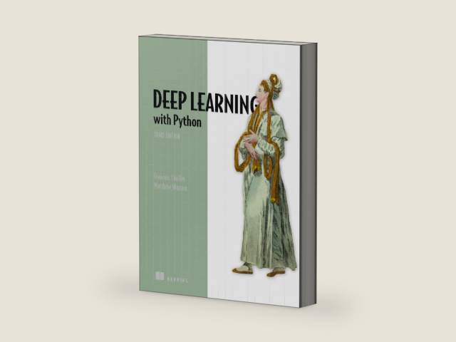 Deep Learning with Python, Third Edition by Francois Chollet | barcode:9781633436589 | source:'9781633436589-right-three-quarter.jpg