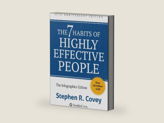 The 7 Habits of Highly Effective People: The Infographics Edition by Stephen R. Covey | barcode:9781633532090 | source:'9781633532090-right-three-quarter.jpg