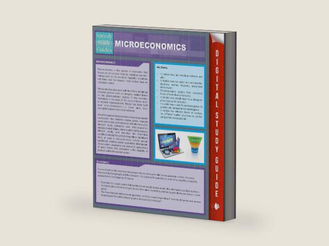 Micro-Economics (Speedy Study Guides) by Speedy Publishing | barcode:9781633839588 | source:'9781633839588-right-three-quarter.jpg