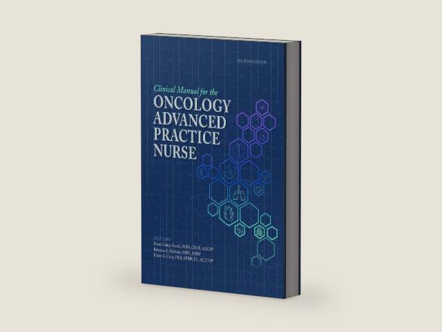 Clinical Manual for the Oncology Advanced Practice Nurse by Dawn Camp-Sorrell | barcode:9781635930450 | source:'9781635930450-right-three-quarter.jpg