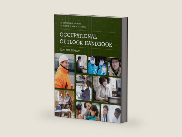 Occupational Outlook Handbook, 2020–2030 by Bureau of Labor Statistics | barcode:9781636710488 | source:'9781636710488-right-three-quarter.jpg