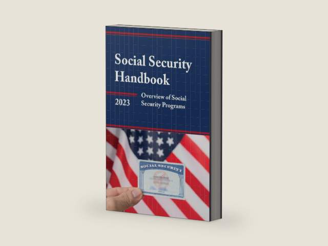 Social Security Handbook 2023: Overview of Social Security Programs by Social Security Administration | barcode:9781636713823 | source:'9781636713823-right-three-quarter.jpg