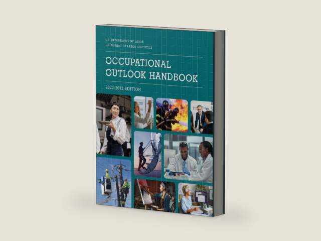 Occupational Outlook Handbook, 2022–2032 by Bureau of Labor Statistics | barcode:9781636714301 | source:'9781636714301-right-three-quarter.jpg